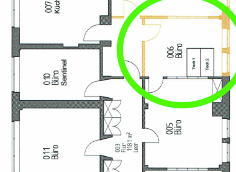 Bürofläche zur Miete provisionsfrei 649 € 20 m² Bürofläche Widdersdorfer Str. Ehrenfeld Köln 50825