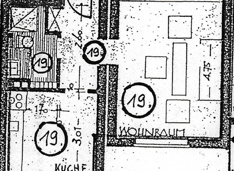 Studio zur Miete 394 € 1 Zimmer 33 m² 3. Geschoss frei ab 01.06.2026 Sterkrade-Mitte Oberhausen 46145