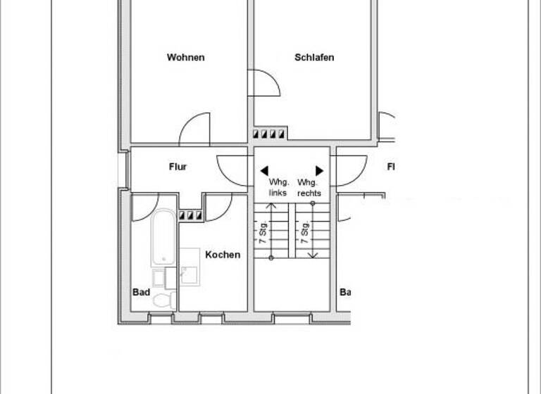 Wohnung zur Miete 290 € 2 Zimmer 46,8 m²<br/>Wohnfläche 3.<br/>Geschoss Waldstraße 32 Spremberg Spremberg 03130