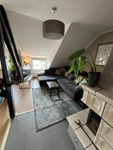 Wohnung zur Miete 635 € 3 Zimmer 70 m² Dachgeschoss, Geschoss 3/3 frei ab 01.08.2025 Überruhrstr. 158 a Überruhr-Hinsel Essen 45277