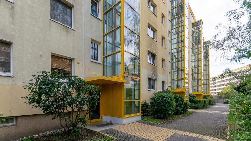 Wohnung zur Miete 383 € 2 Zimmer 56,7 m² 4. Geschoss Mannheimer Straße 66 Grünau-Mitte Leipzig 04209