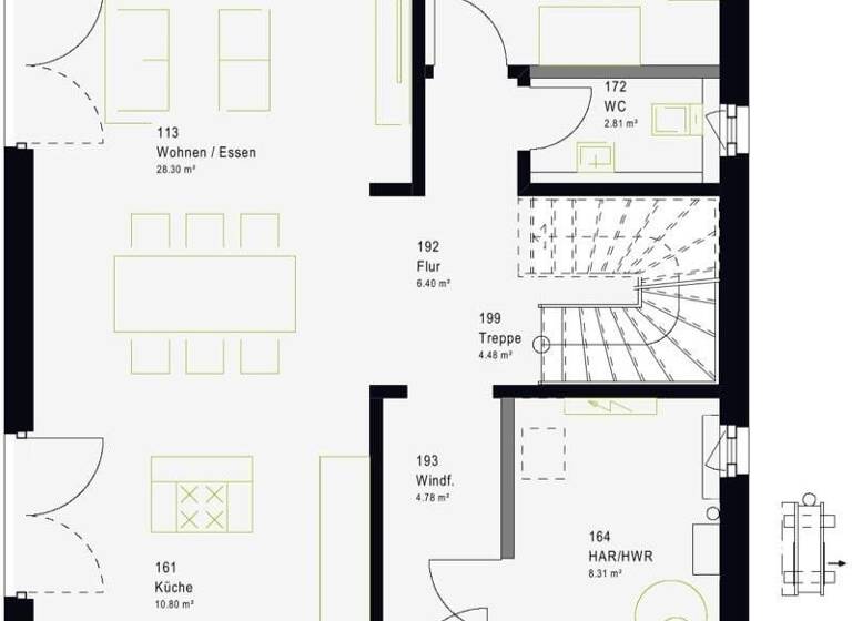 Einfamilienhaus zum Kauf provisionsfrei 425.999 € 5 Zimmer 144 m²<br/>Wohnfläche 540 m²<br/>Grundstück Bad Dürrheim Bad Dürrheim 78073