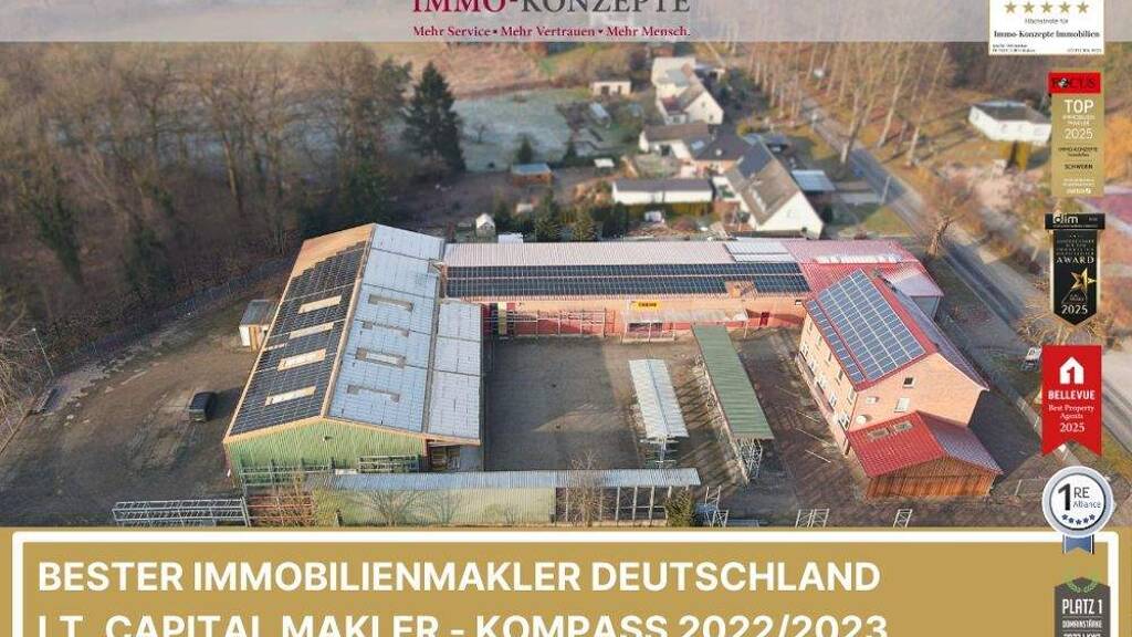 Freifläche zum Kauf 2.111 m² Lagerfläche Lindenallee 9 Lützow 19209