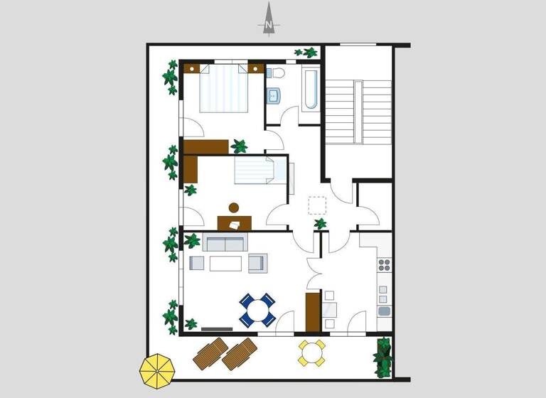 Penthouse zum Kauf provisionsfrei 325.000 € 3 Zimmer 86,8 m² 3. Geschoss Wasastr. 63 Radebeul 01445