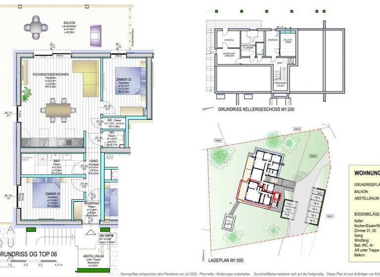 Wohnung zum Kauf 508.000 € 3 Zimmer 65,5 m² St. Gertraud 9413