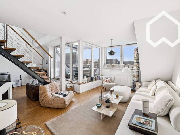 Wohnung zur Miete Wohnen auf Zeit 3.000 € 3 Zimmer 100 m² frei ab sofort Eimsbüttel Hamburg 20357