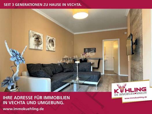 Wohnung zum Kauf 149.000 € 2 Zimmer 46 m² EG Vechta Vechta 49377