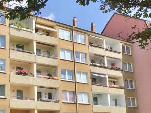 Wohnung zur Miete nur mit Wohnberechtigungsschein 464 € 3 Zimmer 61,6 m² 5. Geschoss frei ab 08.08.2026 Striesener Str. 45 Johannstadt-Süd Dresden 01307