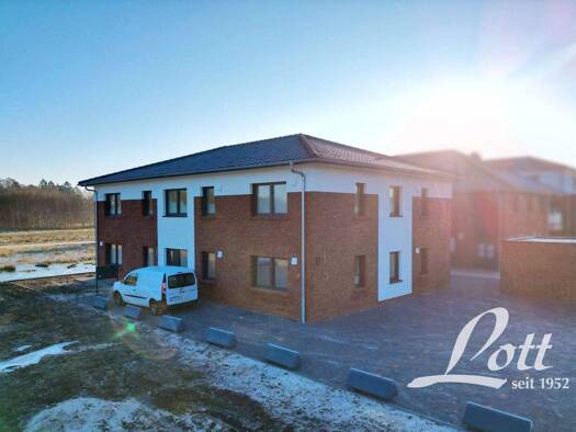 Wohnung zur Miete - Erstbezug 800 € 2 Zimmer 65,7 m² Augustfehn I Apen / Augustfehn 26689