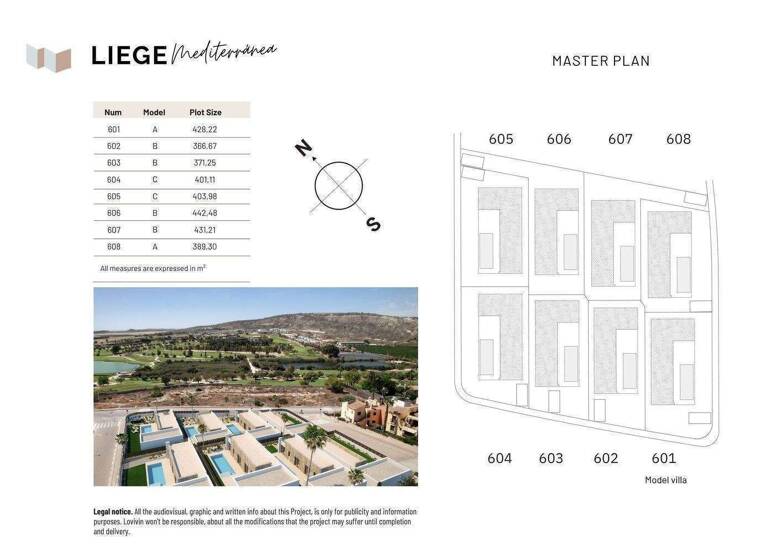 Villa zum Kauf provisionsfrei 579.000 € 4 Zimmer 118 m² 442 m² Grundstück Calle Jacarilla Algorfa 03169