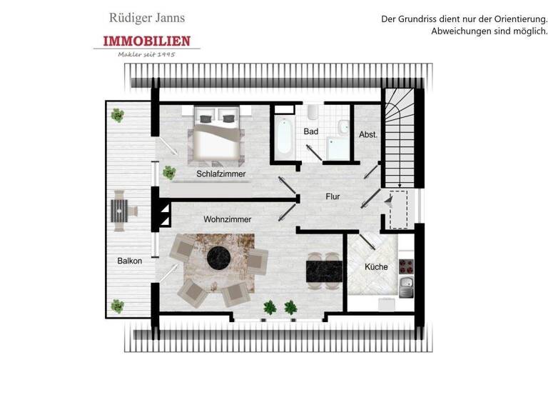 Wohnung zum Kauf 295.000 € 2 Zimmer 59 m² frei ab sofort Sankt Peter-Ording 25826
