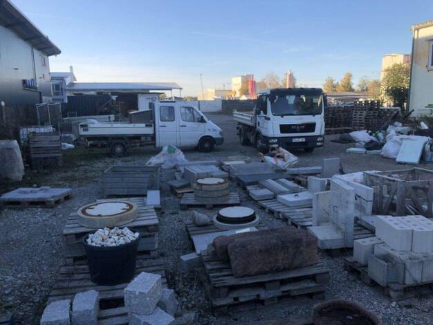 Gewerbegrundstück zur Miete provisionsfrei 1.250 € 1.100 m² Grundstück Niederrimsingen Breisach 79206