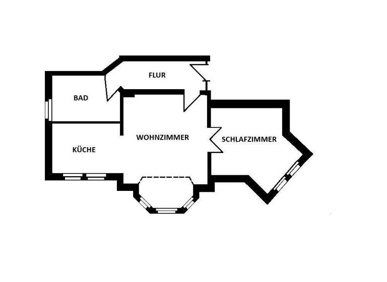 Wohnung zum Kauf als Kapitalanlage geeignet 190.000 € 2 Zimmer 78 m² Burgstraße 16 Eisenach 99817