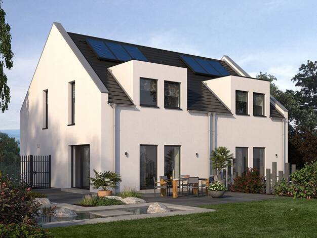 Doppelhaushälfte zum Kauf 759.542 € 4 Zimmer 127,5 m² 595 m² Grundstück Seckenheim Seckenheim 68239
