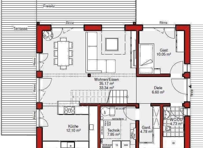 Einfamilienhaus zum Kauf 598.600 € 5 Zimmer 168 m² 368 m² Grundstück Weingarten (Pfalz) 67366