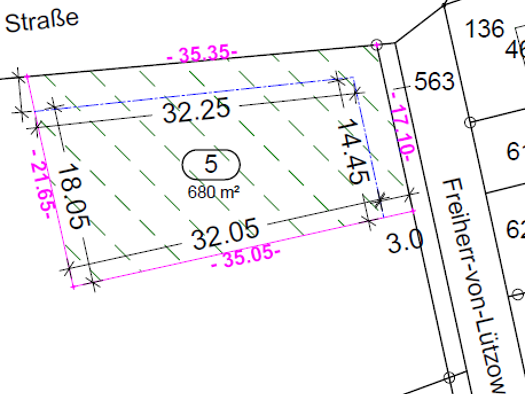 Grundstück zum Kauf provisionsfrei 132.600 € 680 m² Grundstück frei ab sofort Freiherr-von-Lützow-Ring 1111 Dodendorf Sülzetal 39171