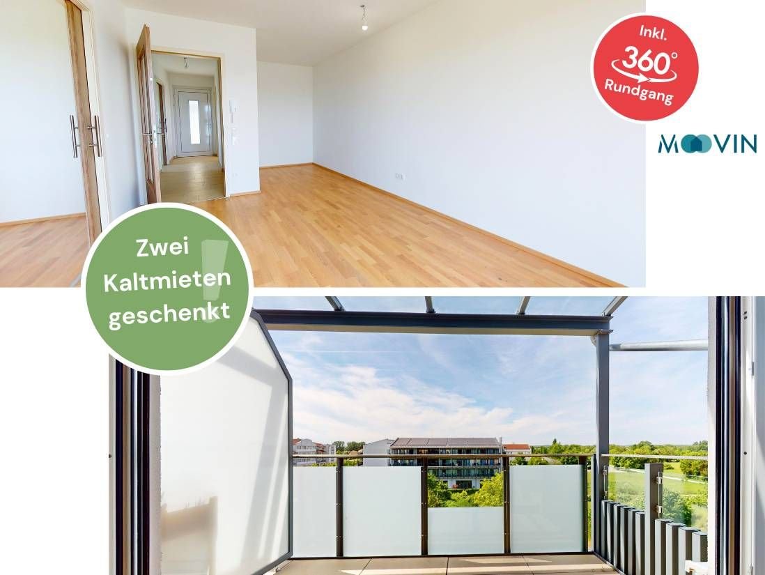 Apartment zur Miete 951,70 € 2 Zimmer 53,1 m²<br/>Wohnfläche 4.<br/>Geschoss 01.11.2024<br/>Verfügbarkeit Kaiser-Augustus-Straße 16 Bad Gögging Neustadt an der Donau 93333