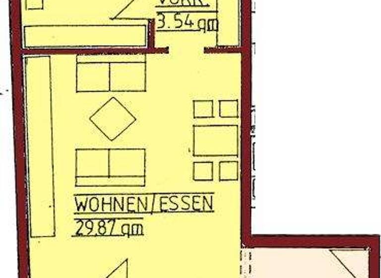 Wohnung zur Miete 328 € 2 Zimmer 65,7 m² frei ab sofort Stadtmitte Plauen 08523
