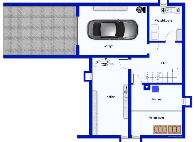 Einfamilienhaus zum Kauf 350.000 € 6 Zimmer 150 m² 705 m² Grundstück Bitz 72475