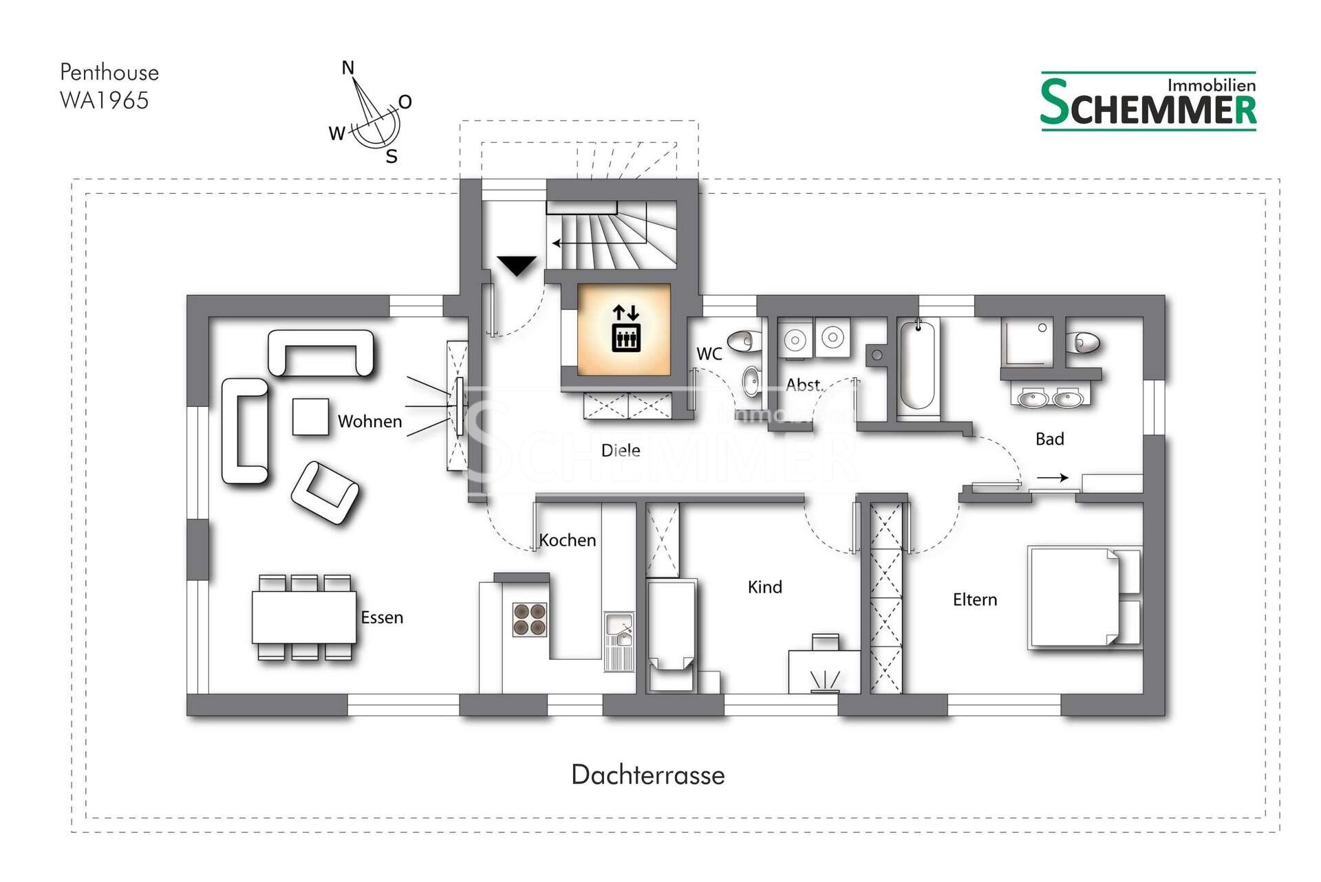 Wohnung zur Miete 1.690 € 3 Zimmer 124 m²<br/>Wohnfläche 01.04.2025<br/>Verfügbarkeit Denzlingen 79211