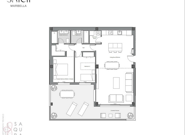 Wohnung zum Kauf - Erstbezug provisionsfrei 660.000 € 3 Zimmer 102,6 m² Marbella 29670