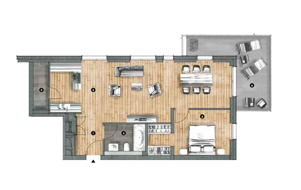 Wohnung zur Miete Wohnen auf Zeit 2.645 € 4 Zimmer 82 m²<br/>Wohnfläche 27.12.2024<br/>Verfügbarkeit Metro-Straße Flingern - Nord Düsseldorf 40235