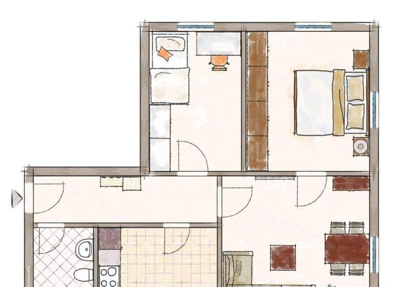 Wohnung zum Kauf 320.000 € 3 Zimmer 68 m² 2. Geschoss Innenstadt Erlangen 91052