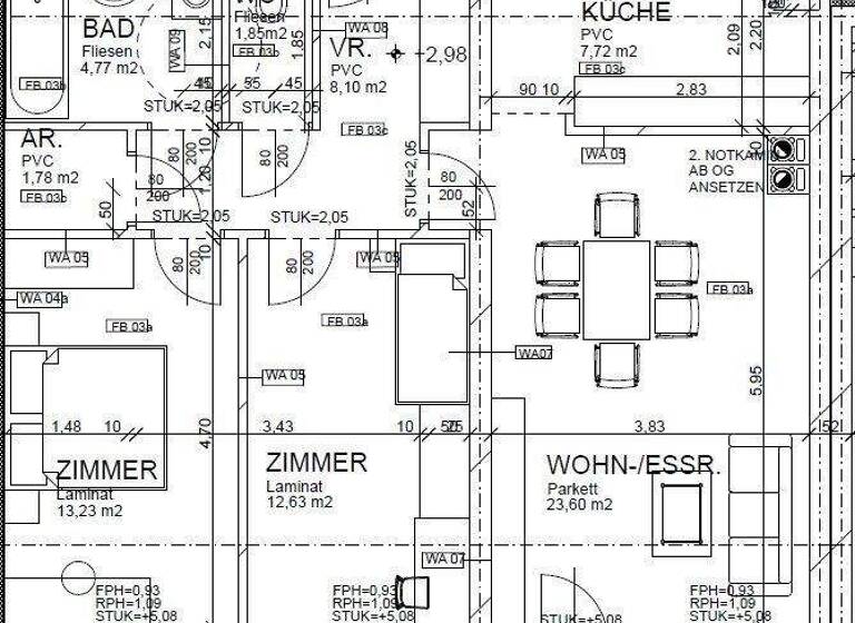 Wohnung zur Miete 609 € 3 Zimmer 72,8 m² Jennersdorf 8380