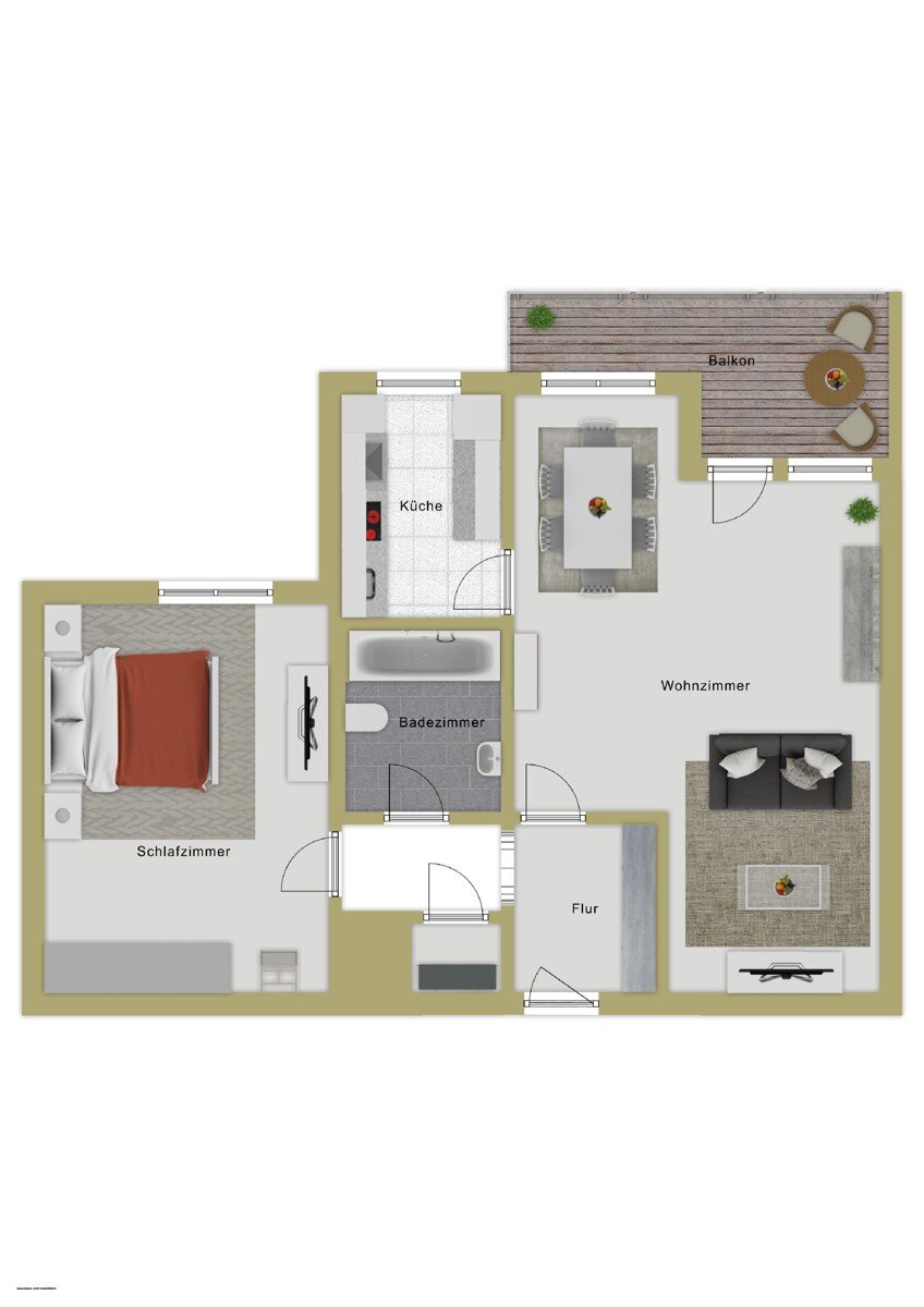 Wohnung zum Kauf 239.000 € 2 Zimmer 65 m²<br/>Wohnfläche Sonnenhübel - Burach Ravensburg 88212