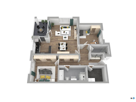 Wohnung zum Kauf provisionsfrei 586.000 € 3 Zimmer 107,6 m² 2. Geschoss frei ab 01.08.2026 Am Perfort 9 Bad Hersfeld Bad Hersfeld 36251