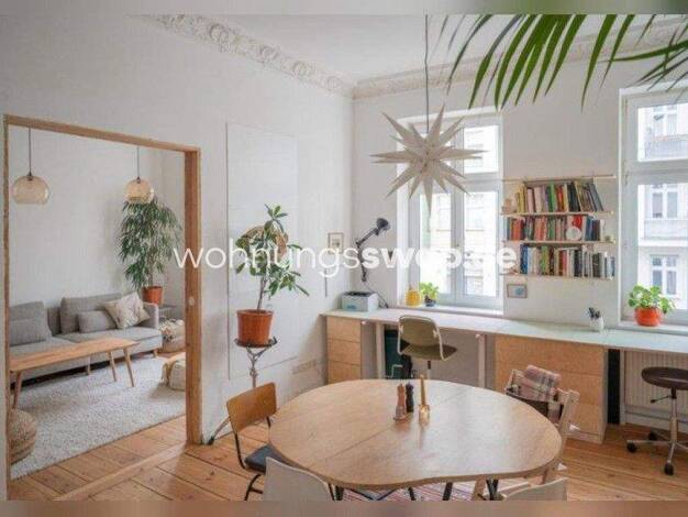 Studio zur Miete Tauschwohnung 899 € 3 Zimmer 90 m² 1. Geschoss Lichtenberg Berlin 10365