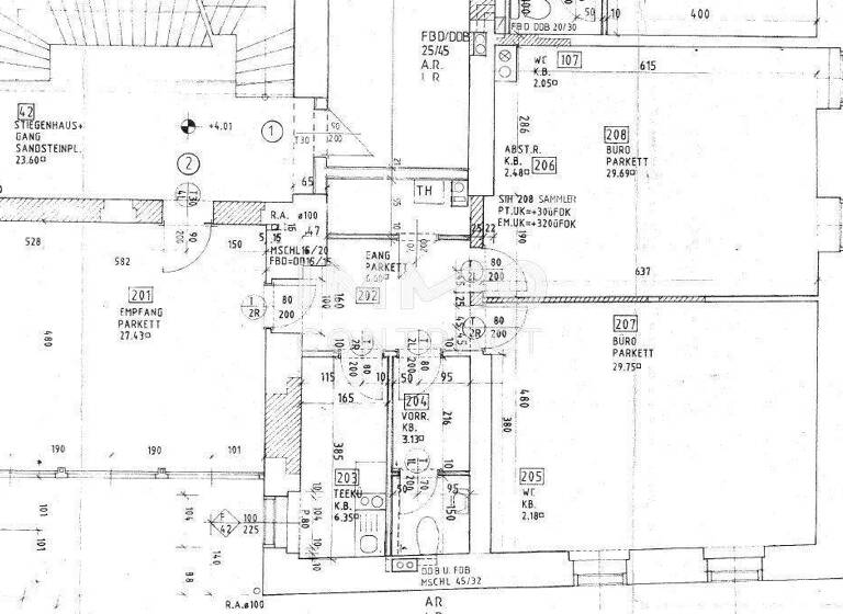 Praxis zur Miete 16,53 € 5 Zimmer Baden 2500