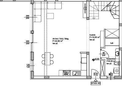 Wohnung zum Kauf 349.999 € 3 Zimmer 140 m²<br/>Wohnfläche EG<br/>Geschoss Zaton