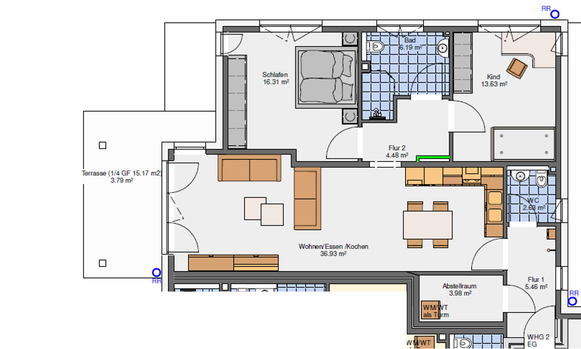 Wohnung zum Kauf provisionsfrei 332.100 € 3 Zimmer 93 m²<br/>Wohnfläche EG<br/>Geschoss An der Heideblume Lipperode Lippstadt 59558