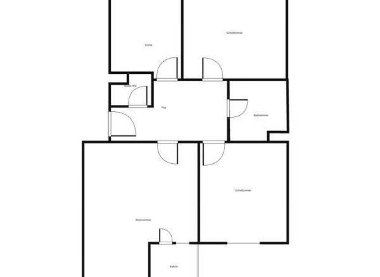 Wohnung zur Miete 732 € 3 Zimmer 77,9 m² 3. Geschoss frei ab 08.03.2026 Am Queckenberg 29C Weststadt Braunschweig 38120