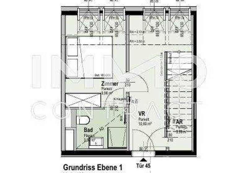 Wohnung zum Kauf - Erstbezug 749.100 € 3 Zimmer 98,3 m² 6. Geschoss Wien 1210