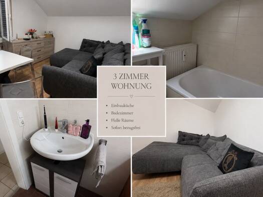 Wohnung zur Miete 520 € 3 Zimmer 49 m² frei ab sofort Mühlried Schrobenhausen 86529