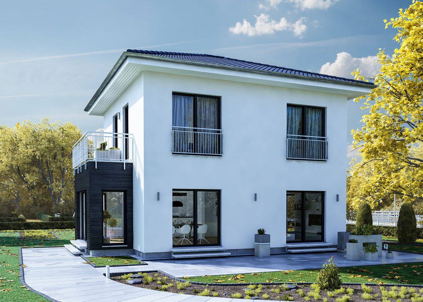 Villa zum Kauf - Erstbezug - Ansicht 3