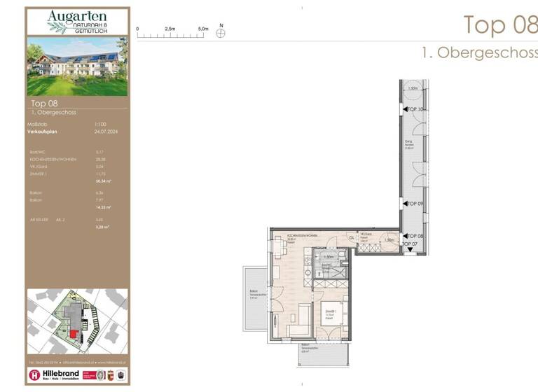 Wohnung zum Kauf 394.000 € 2 Zimmer 50,3 m² 1. Geschoss Dr. Alois-Aigner-Straße 10 Siezenheim 5071