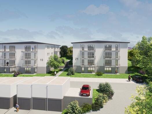 Wohnung zum Kauf - Erstbezug provisionsfrei 399.999 € 4 Zimmer 97 m² 3. Geschoss frei ab sofort Mozartstraße 32 Ebern 96106