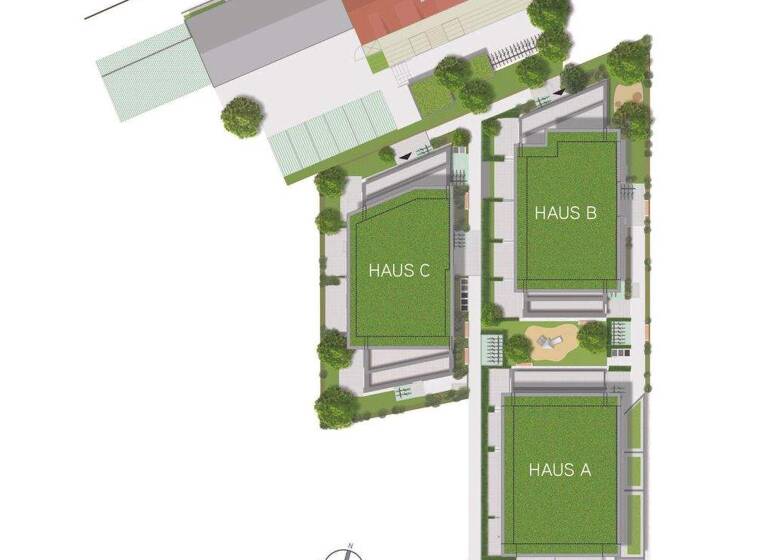 Neubauprojekt zum Kauf Vogelweide 3, 5, 7 Neufahrn Neufahrn bei Freising 85375