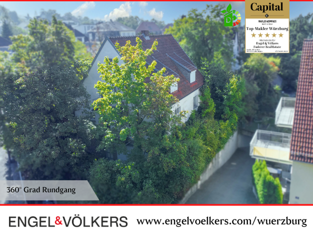 Haus zum Kauf 625.000 € 7 Zimmer 198 m² 560 m² Grundstück Frauenland Würzburg 97074