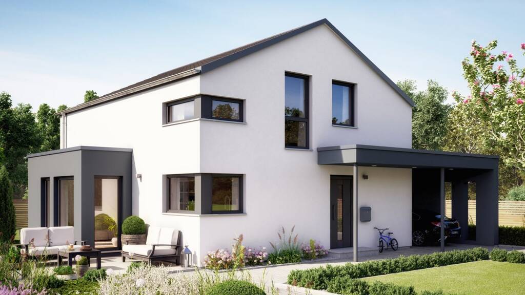 Einfamilienhaus zum Kauf provisionsfrei 837.134 € 5 Zimmer 143 m² 700 m² Grundstück Kleinsachsenheim Sachsenheim 74343