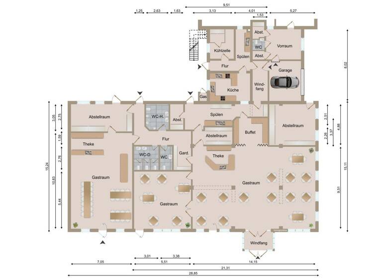 Restaurant zum Kauf 2.250.000 € Riesenbeck Hörstel-Riesenbeck 48477