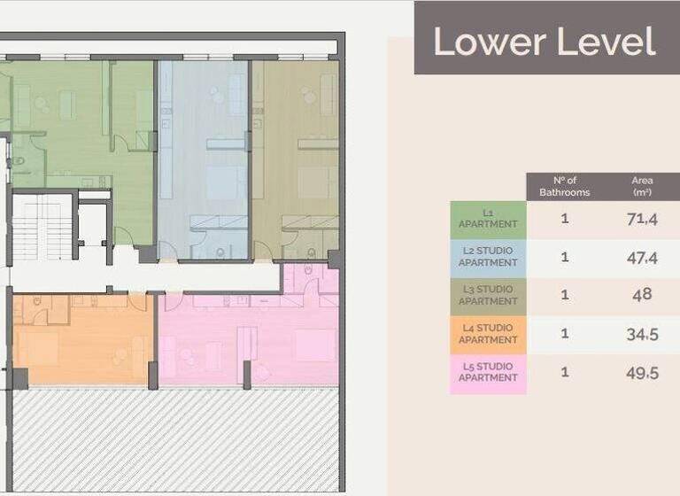 Studio zum Kauf 270.000 € 2 Zimmer 34 m² 1. Geschoss Athen