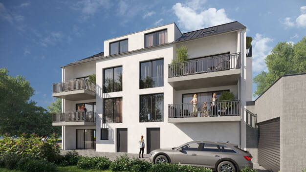 Wohnung zum Kauf - Neubau 349.950 € 3,5 Zimmer 74,1 m² Kirchhausen Heilbronn / Kirchhausen 74078