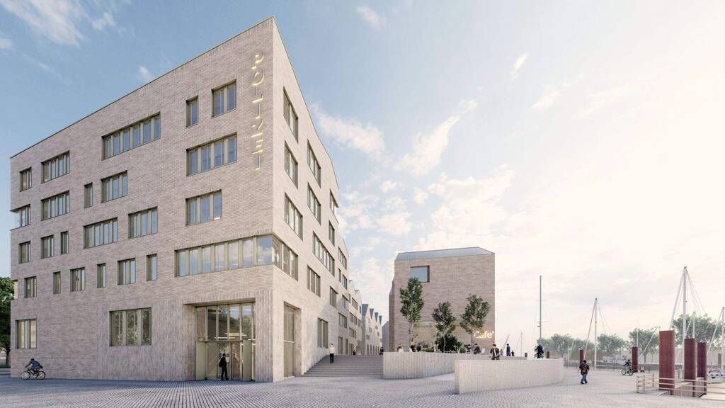 Bürofläche zur Miete - Erstbezug provisionsfrei 967 m² Bürofläche teilbar von 484 m² bis 967 m² Anna-Lange-Str. 2 Vegesack Bremen 28759