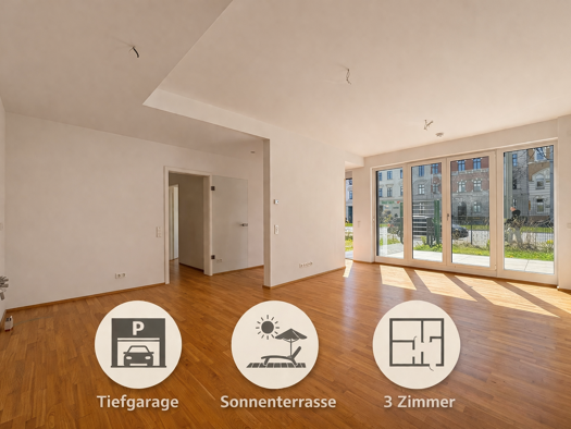 Wohnung zur Miete 927 € 3 Zimmer 73 m² EG frei ab 15.04.2026 Pragerstr. 243 Probstheida Leipzig 04289