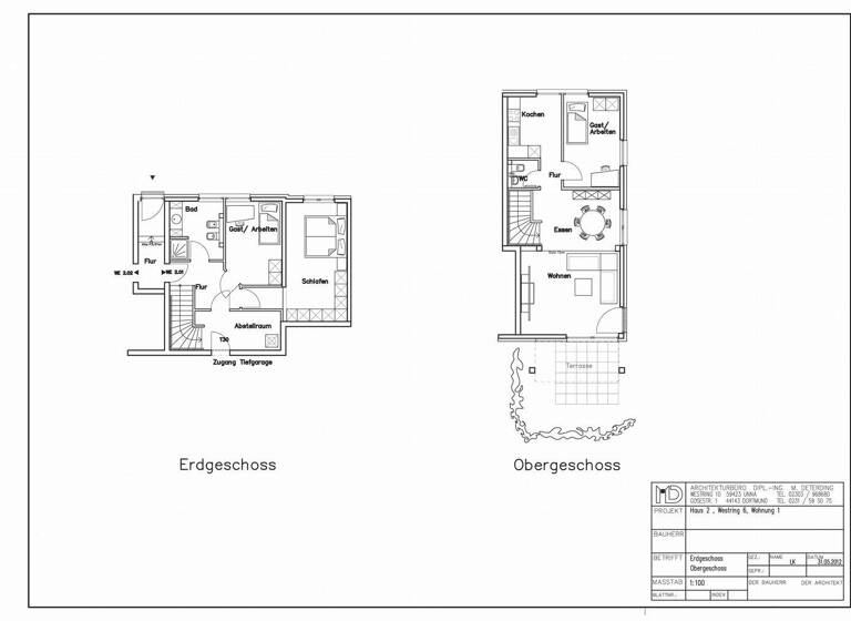 Terrassenwohnung zur Miete 1.135 € 4 Zimmer 103 m² frei ab 01.08.2026 Westring 6 Unna 59423