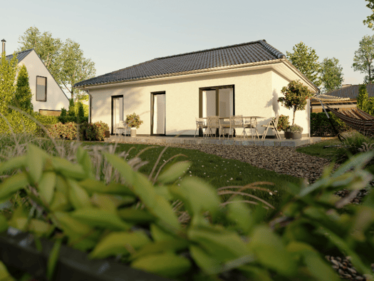 Bungalow zum Kauf - Erstbezug 240.709 € 4 Zimmer 77 m² Tegau Tegau 07907